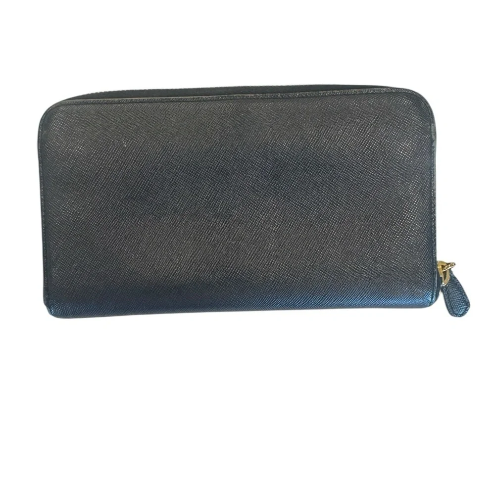 Prada Saffiano Leather Wallet - Picture 2 of 11